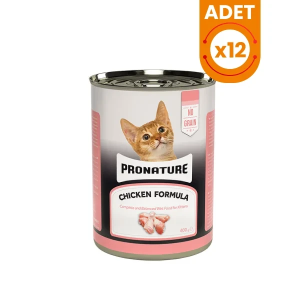 Pronature Tahılsız Tavuklu Ezme Yavru Konserve Kedi Maması