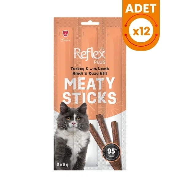 Reflex Hindi ve Kuzulu Stick Kedi Ödül Maması