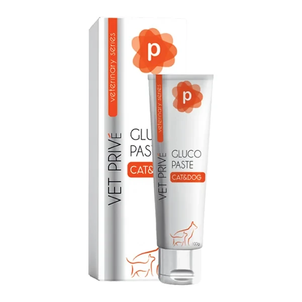Vet Prive Veterinary Gluco Paste Kedi ve Köpekler için Eklem Desteği Malt Macunu